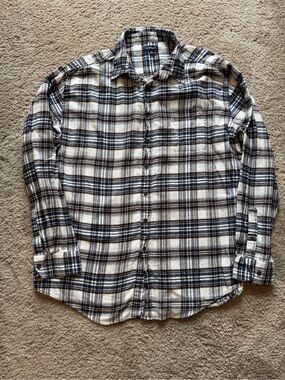 Croft & Barrow Men’s Plaid Button Down XL